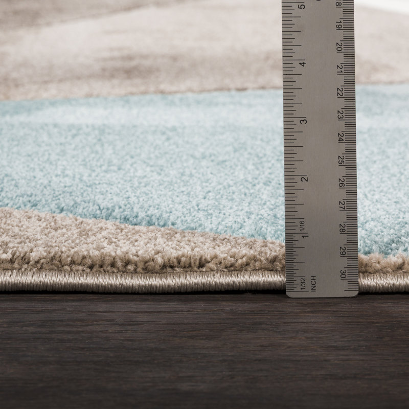 Cheeseman Gray/Blue/Brown Area Rug & Reviews AllModern